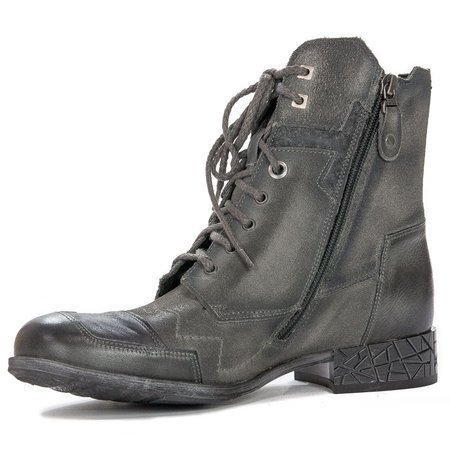 Maciejka  04625-03/00-3 Gray Lace-up Boots