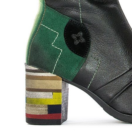 Maciejka 04676-01/00-3 Black Knee-High Boots