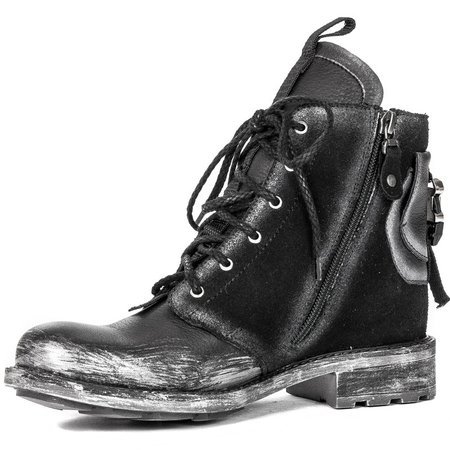 Maciejka 04690-01-00-3 Black Lace-up Boots