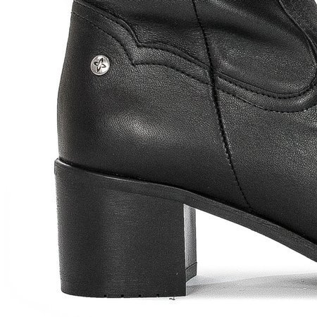 Maciejka 04732-01-00-3 Black Knee-High Boots