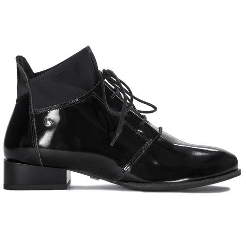 Maciejka 04744-01/00-7 Black Lace-up Boots