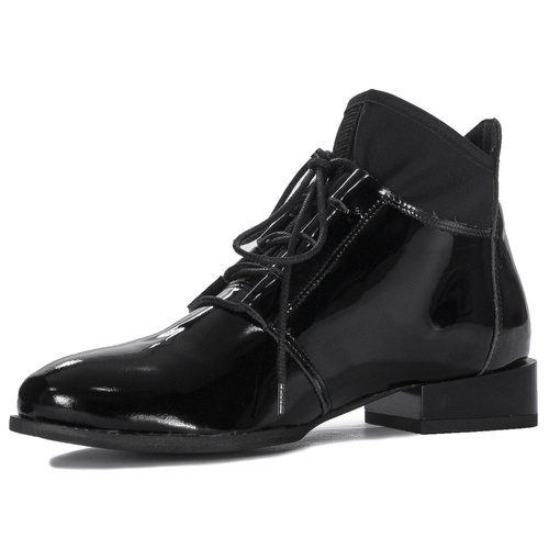 Maciejka 04744-01/00-7 Black Lace-up Boots