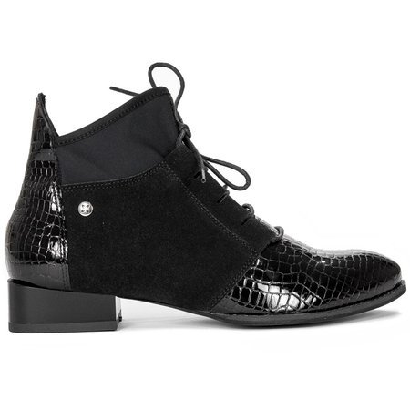 Maciejka 04744-20/00-7 Black Lace-up Boots