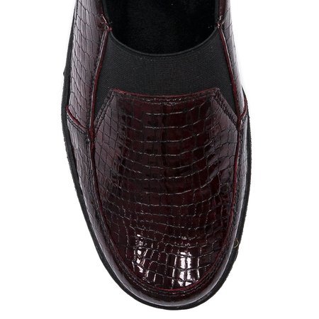 Maciejka 04784-23-00-7 Burgundy Flat Shoes
