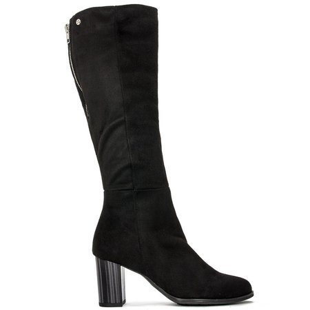 Maciejka 04809-01/00-7 Black Knee-High Boots
