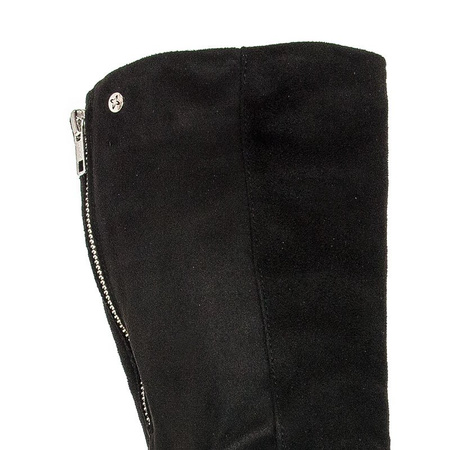 Maciejka 04809-01/00-7 Black Knee-High Boots
