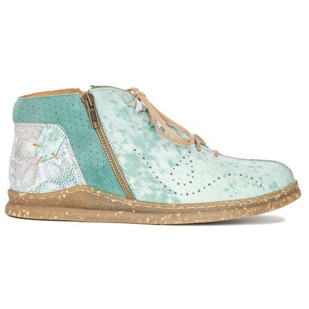 Maciejka 04858-36-00-5 Turquoise Flat Shoes