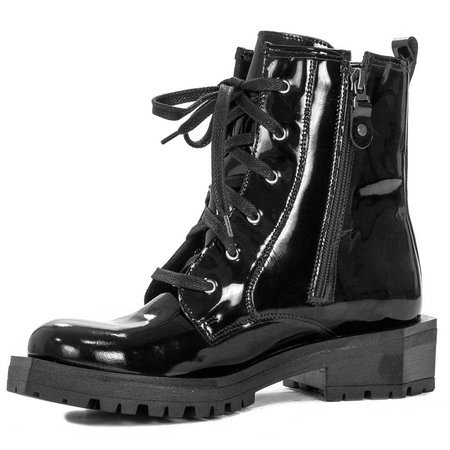 Maciejka 04869-01/00-6 Black Lace-up Boots