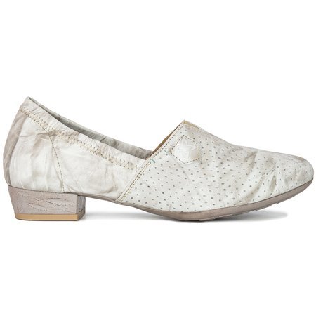 Maciejka 04871-03-00-0 Grey-Beige Flat Shoes
