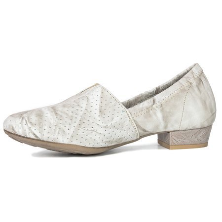 Maciejka 04871-03/00-0 Grey-Beige Flat Shoes
