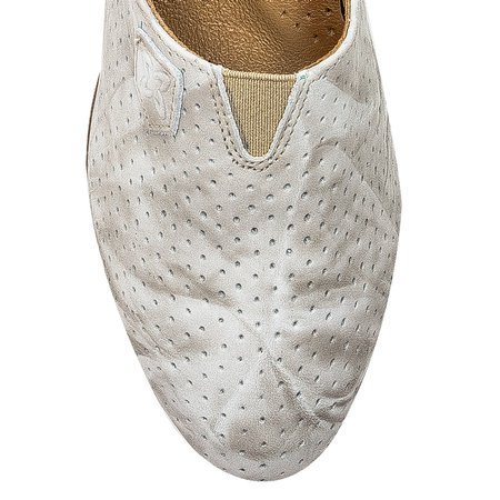 Maciejka 04871-03-00-0 Grey-Beige Flat Shoes