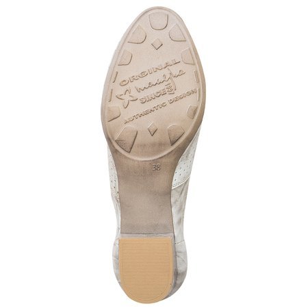 Maciejka 04871-03-00-0 Grey-Beige Flat Shoes