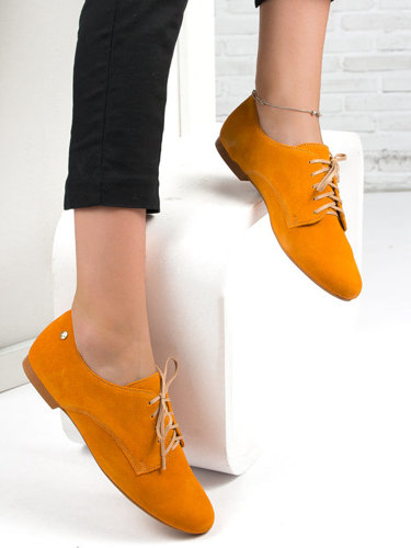 Maciejka 04929-07-00-5 Yellow Flat Shoes