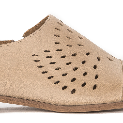 Maciejka 04936-04/00-5 Beige Flat Shoes