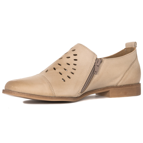 Maciejka 04936-04/00-5 Beige Flat Shoes