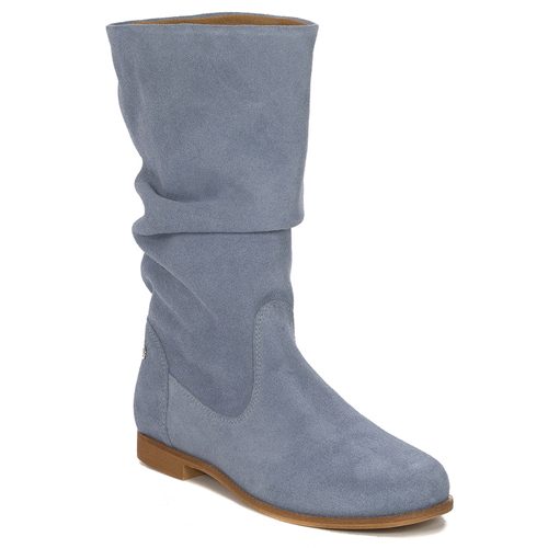 Maciejka 05057-06/00-6  Blue Knee-High Boots