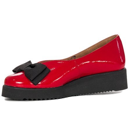 Maciejka 05062-08-00-5 Red Flat Shoes