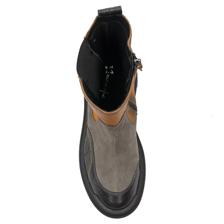 Maciejka 05141-07-00-7 Yellow Grey Boots