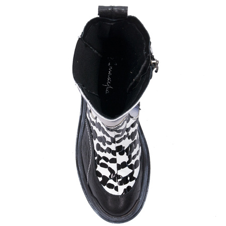 Maciejka 05141-11-00-7 Black White Boots
