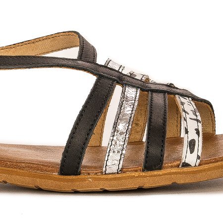 Maciejka 05175-01/00-5 Black Sandals