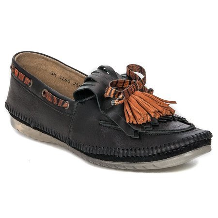 Maciejka 05185-01-00-5 Black Flat Shoes
