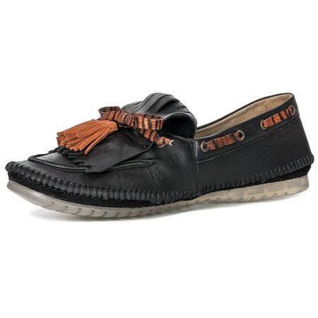 Maciejka 05185-01-00-5 Black Flat Shoes