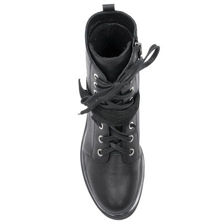 Maciejka 05219-01/00-3 Black Lace-up Boots