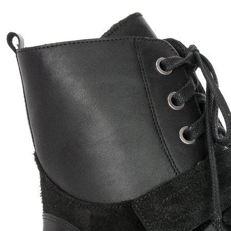 Maciejka 05219-01/00-3 Black Lace-up Boots