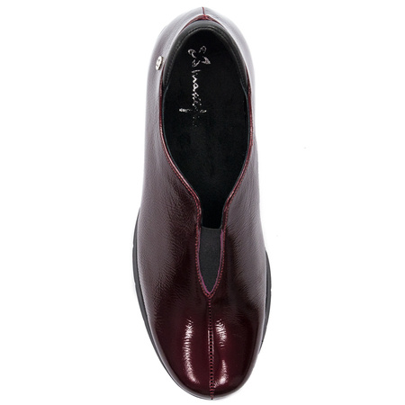 Maciejka 05273-23/00-7 Burgundy Flat Shoes
