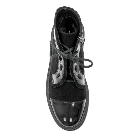 Maciejka 05276-01/00-7 Black Lace-up Boots