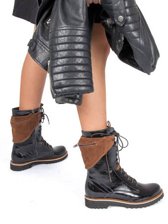 Maciejka 05282-01/00-3 Black Lace-up Boots