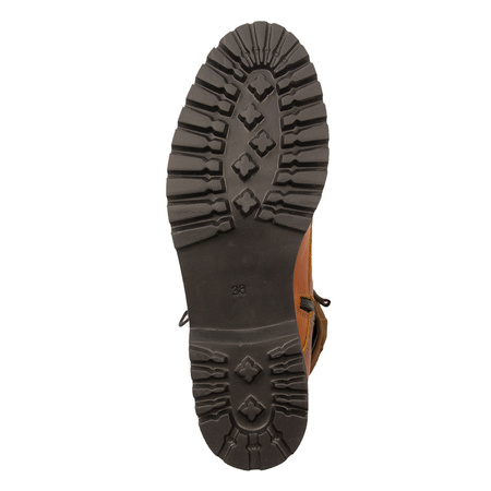 Maciejka 05282-18/00-3 Orange Lace-up Boots