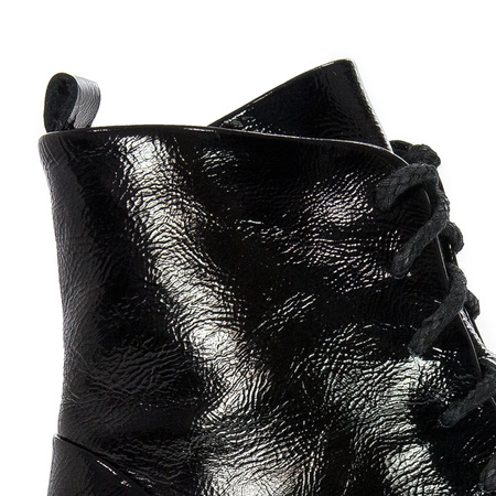 Maciejka 05294-20/00-6 Black Lace-UP Boots