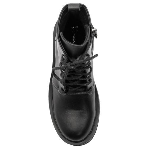 Maciejka 05294-50/00-6 Black Lace-UP Boots