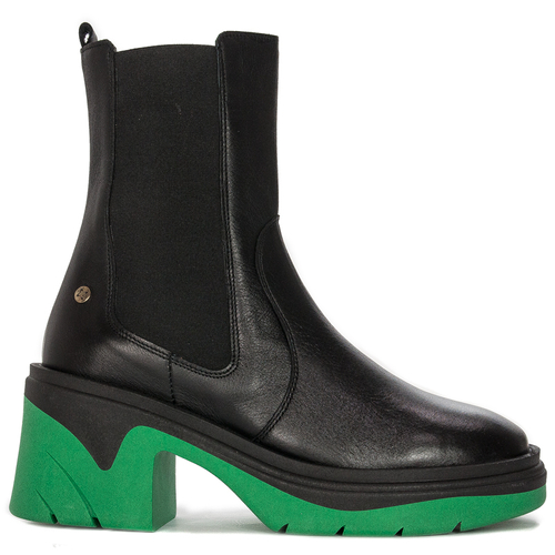 Maciejka 05746-09/00-7 Black+Green Boots