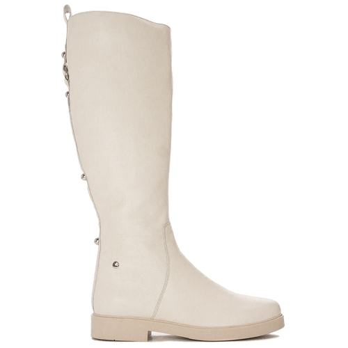 Maciejka 05755-22/00-7 Light Beige Knee-High Boots