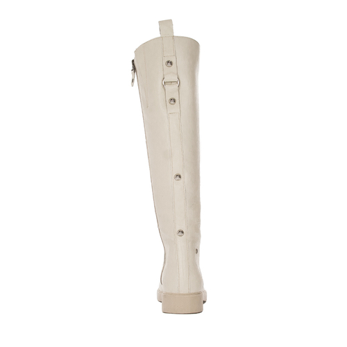 Maciejka 05755-22/00-7 Light Beige Knee-High Boots