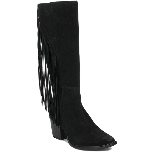 Maciejka 05774-01/00-6 Black Knee-High Boots