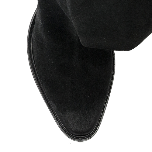 Maciejka 05774-01/00-6 Black Knee-High Boots