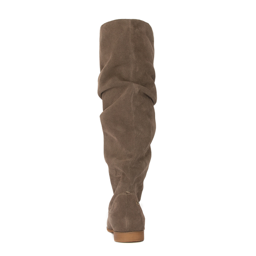 Maciejka 05790-01/00-6 Beige Knee-High Boots