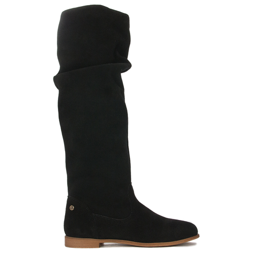 Maciejka 05790-01/00-6 Black Knee-High Boots