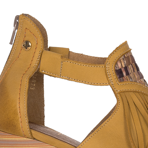 Maciejka 05807-07/00-5 Women's Yellow Shoes