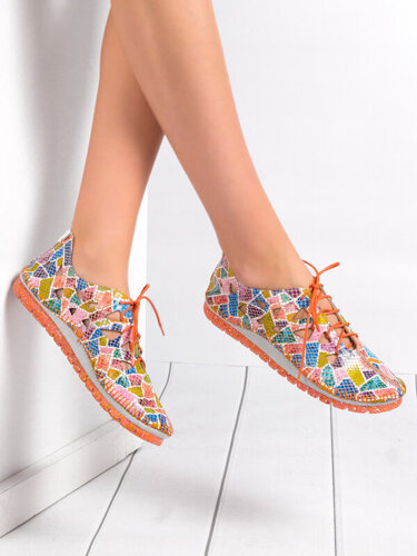 Maciejka 05820-39/00-6 Multicolor Flat Shoes