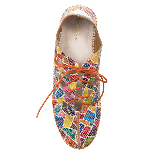 Maciejka 05820-39/00-6 Multicolor Flat Shoes