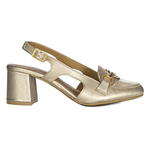 Maciejka 06419-25/00-1 Gold Pumps