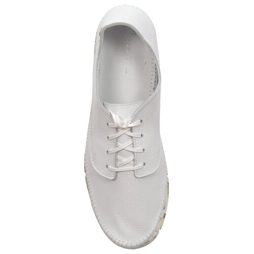 Maciejka 06522-11/00-1 White Flat Shoes