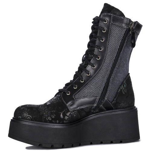 Maciejka 06720-01/00-8  platform Black Boots