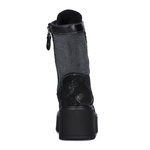 Maciejka 06720-01/00-8  platform Black Boots