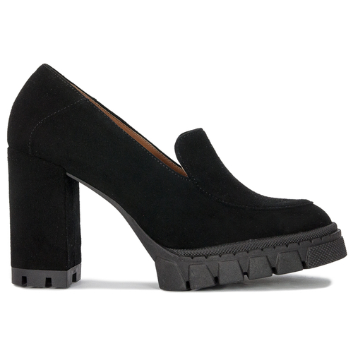 Maciejka 2950J-01/00-1 Black Velor Pumps