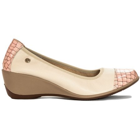 Maciejka 3018A-04-00-5 Beige Flat Shoes